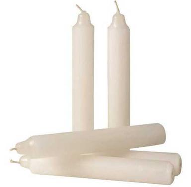 Long Time Fragrance And High Burning Life White Plain Candle