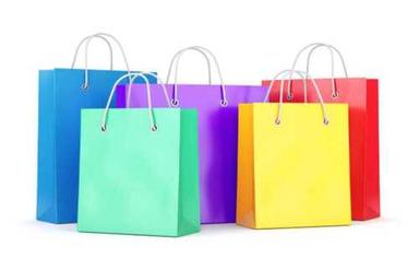Biodegradable Light Weight Strong Spacious Compartment Multicolor Eco Friendly Paper Bag 