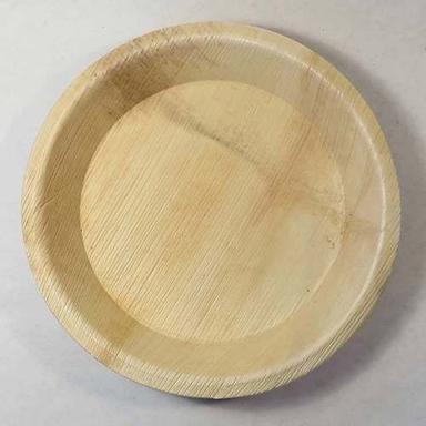 Disposable Round Areca Leaf Plates for Serving Food