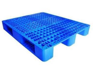 Non Reversible Four Way Entry Blue Plastic Pallet With 4 Legs Dimension(L*W*H): 1200*1000*160 Millimeter (Mm)