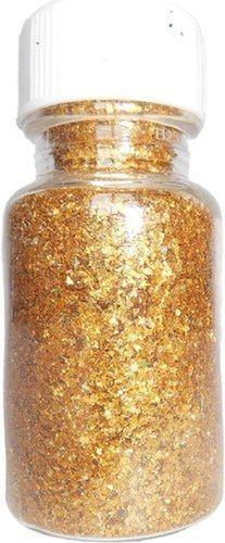 Bright Golden Colors Glitter Sparkles For Decoration Uses 50 Gm Pack