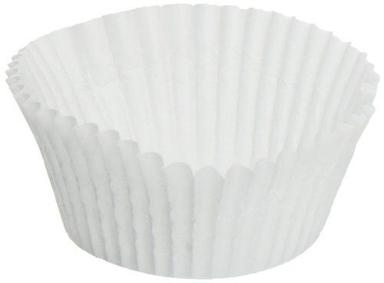 Light Weight Eco Friendly Safe And Hygienic Leak Proof Plain White Muffins Cups 