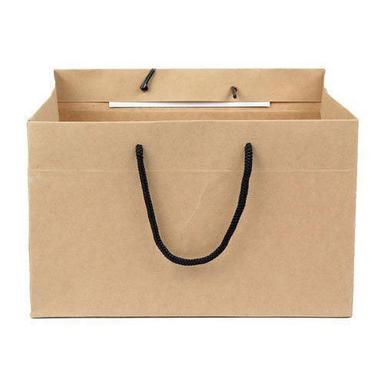 Brow Eco Friendly Brown Paper Bags With 1-2 Kg Loading Capacity 