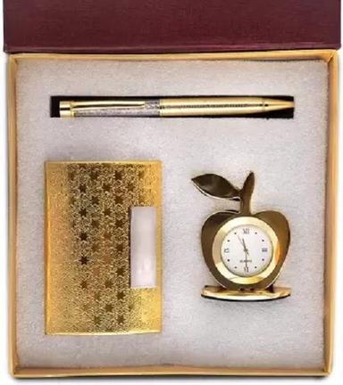 Elegant Look Beautiful Exclusive Items Perfect Golden Fine Finish Corporate Combo Gifts Box
