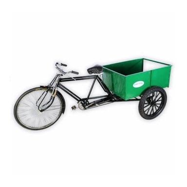 Manual Operated Open Body Style Single Seater Garbage Cycle Rickshaw  Gross Weight: 150 Kilograms
