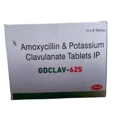 Gdclav-625 Amoxycillin And Potassium Clavulanate Antibiotic Tablets, 10X6 Alu Alu General Medicines