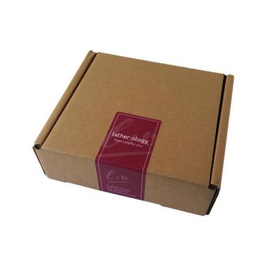 High Performance 7 Ply Printed Cosmetic Brown Kraft Paper Corrugated Box