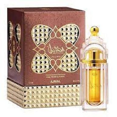 Yellow  Free From Alcohol 12 Ml For Unisex Ajmal Kandeel Concentrated Oriental Perfume