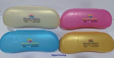 Multicolor Digital Printed Moulded Plastic Eyewear Case For Shops