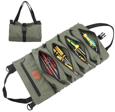 5 Compartments Premium Quality Polyester Material Tool Kit Bags With Handle