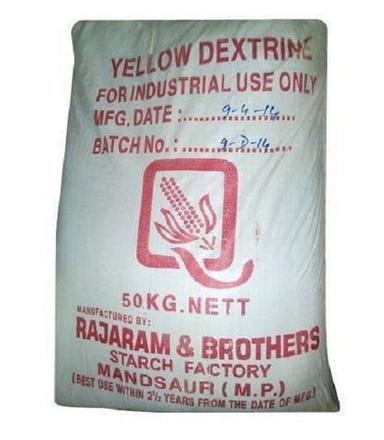 Water Soluble Powder Form Hydrolyzing Starch Industrial Yellow Dextrin (50 Kg)