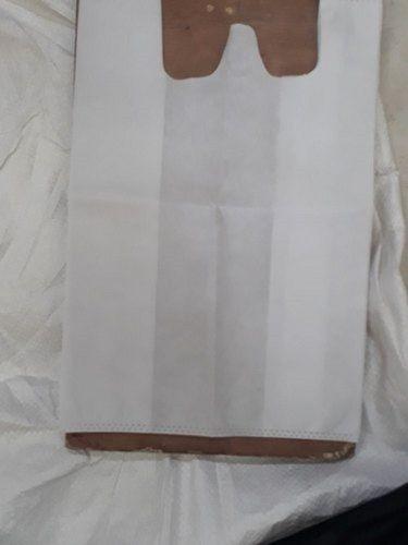 White Eco Friendly Durable Non Woven W Cut Bags Of Paper For Packaging