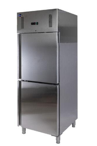 Automatic Electric Rockwell Silver Double Door Refrigerator