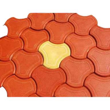 High Strength Red And Yellow Interlocking Pavers For Construction