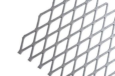 Corrosion And Rust Resistant Silver Color Expanded Metal Mesh
