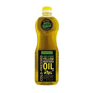 Automatic Cold-Pressed Senfeld Yellow Mustard Oil, Packaging Size: 1 Litre