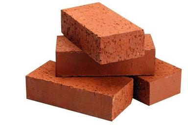 Rectangular High Strength Heavy-Duty Solid Porosity Handmade Red Clay Bricks