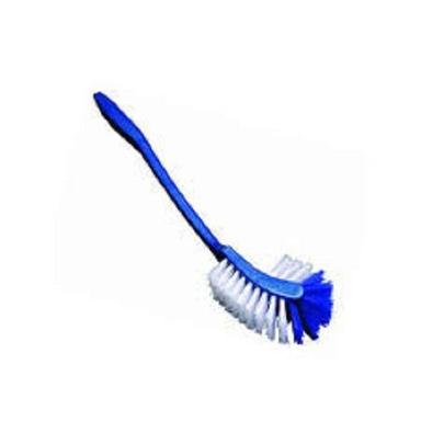 Plastic Blue And White Toilet Brush