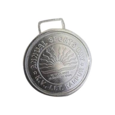 Elegant Look Silver Plated Sports Medal