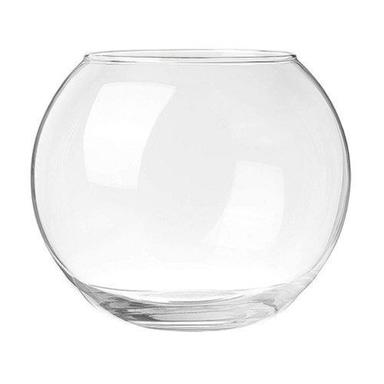 Green Transparent Crystal Clear Glass Bowl Aquarium For Home Decoration