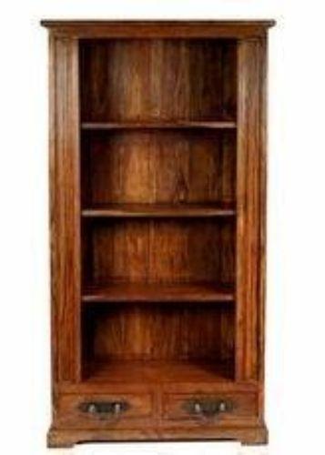 Brown Wooden Number Bookshelf