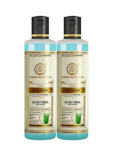 Natural Aloe Vera Face Wash With Scrub For Oil Free Skin 3 Prong Cultivator