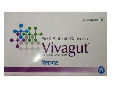 Pre & Probiotic Capsules For Bowel Problems (10X10 Capsules) Generic Drugs