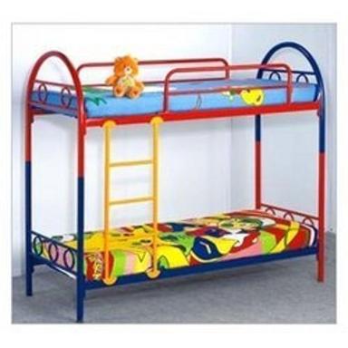 All Colour Premium Quality Mild Steel Material Double Bunk Bed With Ladder