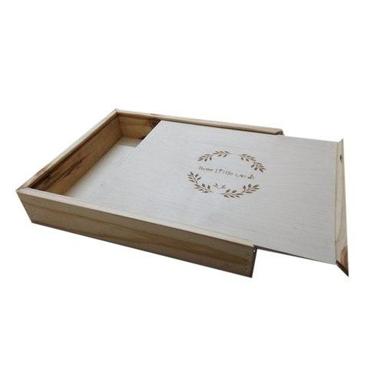 Pinewood And Birchply Wooden Wedding Album Box Perfect Binding