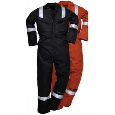 Free Size Plain Pattern Industrial Fire Retardant Coverall for Industrial Safety Use