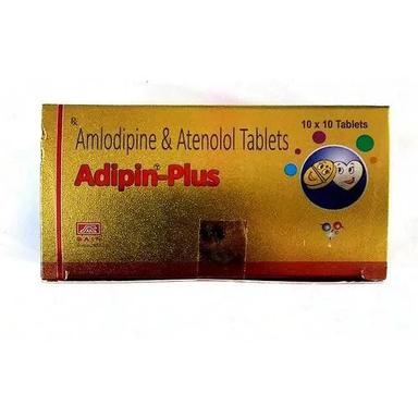 Adipin-Plus Amlodipine And Atenolol Hypertension Tablet, 10x10 Blister