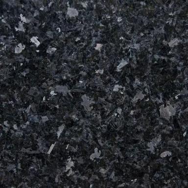 Sturdy Construction Eye Catching Look Easy To Clean Rajasthan Black Galaxy Granite Slab