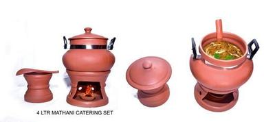4 Litres Clay Handi For Cooking And Food Storing Use Application: Agriculture