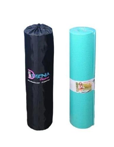 Indian 10Mm Thickness Standard Size Plain Pattern Eva Yoga Mat With Nylon Bag