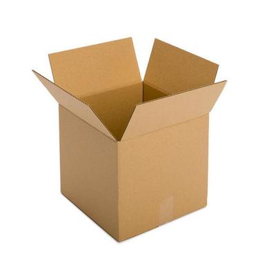 3 Ply Plain Corrugated Packaging Box with 1-5 Kg Capacity and 0-3mm Thickness