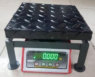 50 Kg Capacity Mild Steel Chequered Table Top Digital Bench Scale For Retail Shops