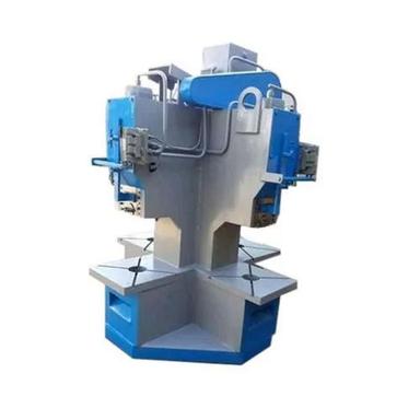 Mettalic Gray And Blue Weldable Malleable Solid Mild Steel Industrial Hydraulic Punching Machine