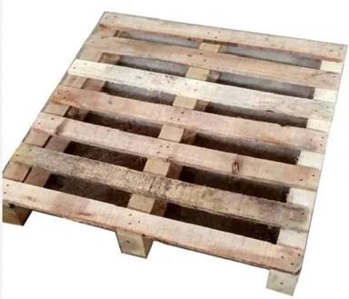 1000 X 900 X 100 Mm Size Single Faced Open Rectangular Wooden Storage Pallet 