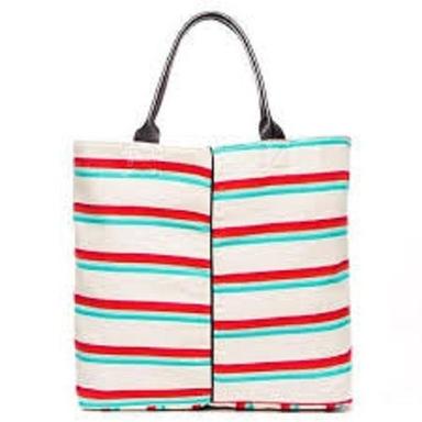 Striped Cotton Bags Capacity: 7 Kg/Day