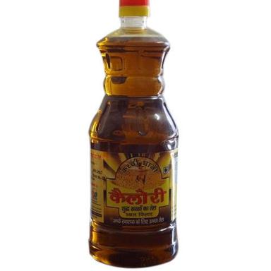 White Expeller Double Filter Kacchi Ghani Kalori Pure Mustard Oil, 1 Liter Bottle Packaging