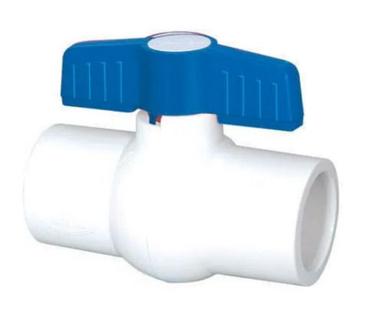 Strong And Durable Plastic Leak Resistant Irrigation Controlling Upvc Ball Valve
