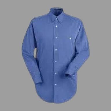 Breathable Cotton Blue Formal Shirt