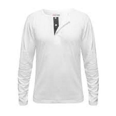 Casual Wear Plain White T Shirt For Men Age Group: 18 Above