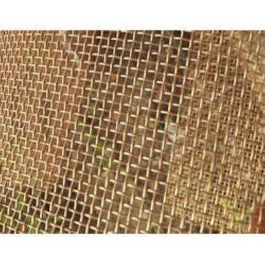 Golden Rust Proof Square Hole Brass Wire Mesh