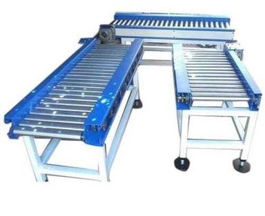 200 Mm Stainless Steel And Pvc Power Roller Conveyor