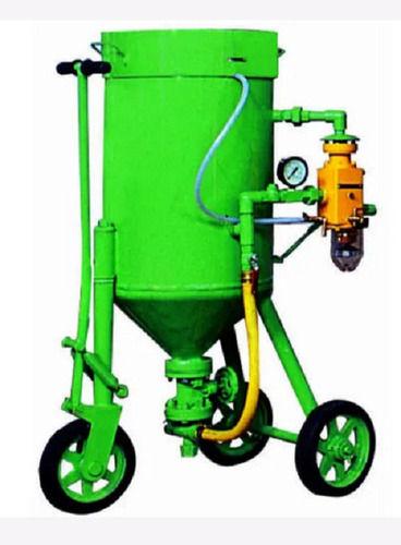 1000*1000*1400 MM Portable Semi Automatic Electric Blasting Machine, 220V Power For Ship Building Industry