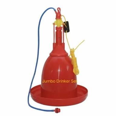 Light Weight Automatic 50 Capacity Chicken Jumbo Drinker Set for Poultry Use