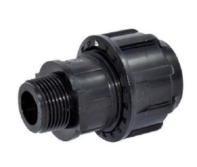 3 Inch Round Black Pp Plastic Compression Male Adaptor Bushing Fittings Application: Restaurant