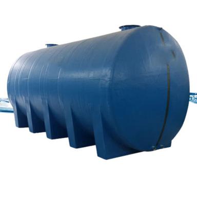 Blue 100 To 1,10,000L/Day Capacity Long Lasting Cylindrical Frp Brine Storage Tanks For Industrial Use