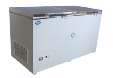 Double Door Electrical Deep Freezer For Dairy Products  Capacity: 300 Liter/Day